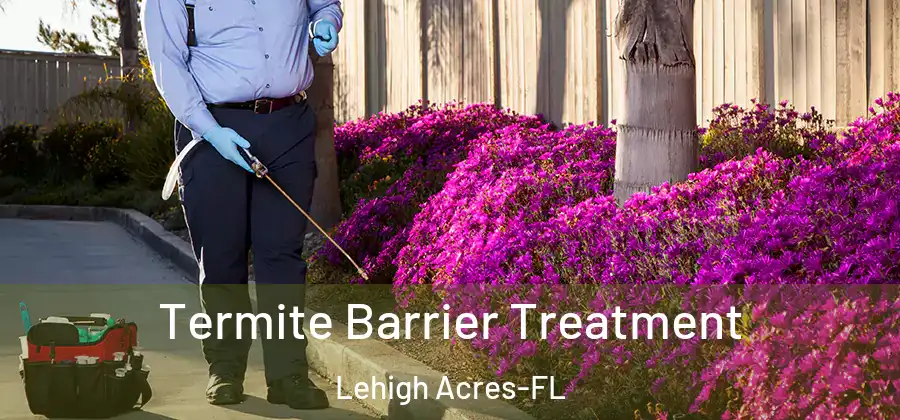 Termite Barrier Treatment Lehigh Acres-FL
