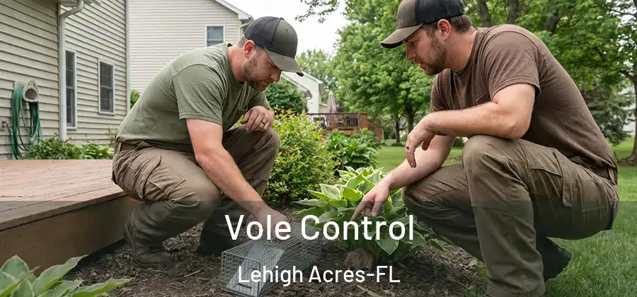 Vole Control Lehigh Acres-FL